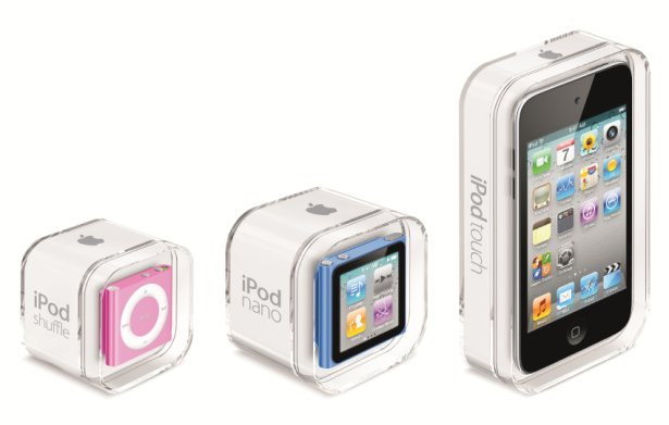 Apple Overhaul iPod Range