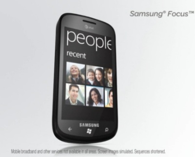 Samsung Focus on Samsung Focus