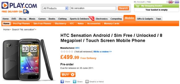 Htc+sensation+price