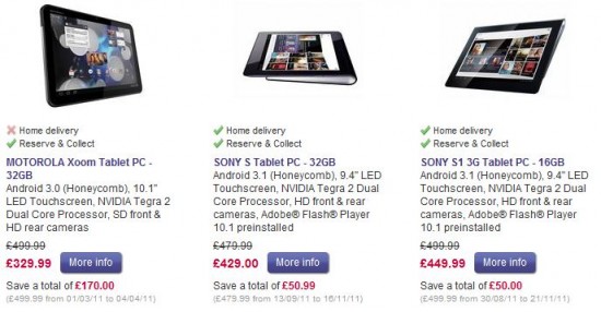 Didn't Get an iPad? Grab a Bargain on an Android Tablet with CURRYS!