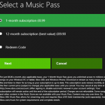 Pricing for Xbox Music service leaked through screenshots