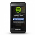 Spotify app coming to BlackBerry 10