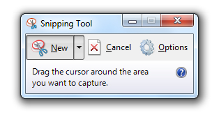 Snipping Tool Scrollen
